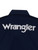 Wrangler Mens Navy Classic Western Button Long Sleeve Shirt