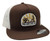 Red Dirt Hat Men's Brown & White Mesh Daybreak Snapback Hat