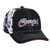 Cowgirl Hardware Girls Black, Pink & White Cowprint Classic Logo Hat