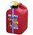 No-Spill 2.5 Gallon Red Plastic Gas Can