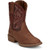 Justin Boys Roasted Cognac Brown Canter Junior Round Toe Boots