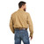 Ariat Men's Khaki FR Featherlight Long Sleeve Button Up Work Shirt