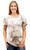 Liberty Wear Womens White "Lets Rodeo" Short Sleeve Shirt