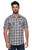 Threadgrit Men's Brayden Vintage Washed Western Shirt