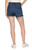 Threadgrit Women's Dark Denim Granton Cutoff Shorts