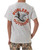 Burlebo Boys Youth Heather Oatmeal Old School Dunk Hunt Graphic Short Sleeve T-Shirt