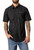 Kimes Ranch Men's Black Rio Short Sleeve Dress Shirt
