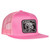 Lazy J Ranch Men's Pink and Black Elevation Classic Trucker Hat
