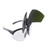 Lincoln Electric 4 in. Black Safety IR5 Flip Lens Brazing Glasses