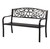 Livingscape Wrought Iron Welcome Bench