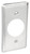 Southwire G19320-UPC Box Cover, 0.21 in L, 2 in W, Rectangular, 1-Gang, Steel, Silver, Galvanized
