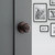 Kwikset 94002-956 Entry Door Lockset, Knob Handle, Venetian Bronze, Zinc, KW1, SC1 Keyway, Residential, 3 Grade