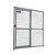 Main St. Pet 6ft H x 5ft W Kennel Door Panel