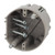 Smart Box Fan and Fixture Support Box, 4 in W, 2-3/4 in D, 3-7/8 in H, 1 -Gang, 6 -Knockout, Polycarbonate