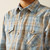Ariat Boys Light Blue Howe Retro Fit Long Sleeve Button Up Shirt