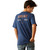 Ariat Boys Navy Ranch Tough Skull Graphic Short Sleeve T-Shirt