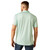 Ariat Men's Parasail Aqua Charger 2.0 Fitted Short Sleeve Polo Shirt