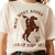 Ariat Girls Pink Wild West Rodeo Graphic Short Sleeve T-Shirt