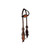 Professional Choice Headstall Buckstitch One Ear Black Nat 3P1035