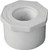 IPEX Reducing Bushing, 2 x 1 in, Spigot x FPT, White, SCH 40 Schedule, 150 psi Pressure