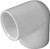IPEX Pipe Elbow, 1 in, Socket, 90 deg Angle, PVC, SCH 40 Schedule