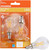 Sylvania 40774 Natural LED Bulb, Decorative, A15 Lamp, 40 W Equivalent, E12 Candelabra Lamp Base, Dimmable, Clear