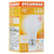 Sylvania 79291 LED Bulb, General Purpose, 75 W Equivalent, E26 Lamp Base, Frosted, Warm White Light, 2700 K Color Temp