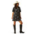 Ariat Ladies Black & Grey Southwest Print Isela Short Sleeve Tee Dress