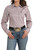 Cinch Ladies Pink TENCEL Striped Button Down Long Sleeve Western Shirt