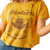 Ariat Ladies Mango Mojito Gold Rush Western Graphic Cropped Short Sleeve T-Shirt
