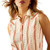 Ariat Ladies Desert Stripe Billie Jean Sleeveless Button Up Shirt