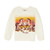 Wrangler Girls Horse White Puff Sleeve Pullover