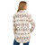 Wrangler Womens Cream Aztec Unlined Boyfriend Shacket