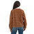 Wrangler Womens Brown Retro Quarter Snap Sherpa Pullover