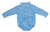 Shea Baby Infant Boys Light Denim Long Sleeve Pearl Snap Onesie