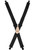 Black Diamond Black Universal Fit Work Suspenders