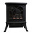 Comfort Glow Freestanding Electric Fireplace Stove Heater, Heat Up To 750 Sq Ft