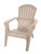 Gracious Living Adirondack III Series Chair with Polypropylene Seat & Frame