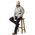 Ariat Men's Nulla Heather Caldwell Logo 1/4 Zip Sweater