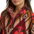 Wrangler Womens Brown Aztec Sherpa Quarter Zip Pullover