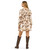 Wrangler Womens Cream Rodeo Smock Dress