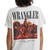 Wrangler Womens Worn White Logo Short Sleeve Shirt