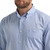 Wrangler Mens Blue Print Plaid Button Long Sleeve Shirt