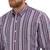 Wrangler Mens Cody Johnson Multi Color Stripe Button Long Sleeve Shirt