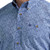 Wrangler Mens Dark Blue Paisley Button Long Sleeve Shirt
