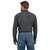 Wrangler Mens Cody Johnson Black Button Long Sleeve Shirt