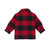 Wrangler Boys Red Buffalo Quilt Lined Flannel Shirt Jacket