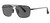 Bex Black and Gray Accel Full Metal Aviator Sunglasses