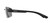 Bex Black and Gray Harris Relialite Hidden Half Frame Sunglasses