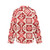 Wrangler Girls Pink Western Geo Snap Long Sleeve Shirt